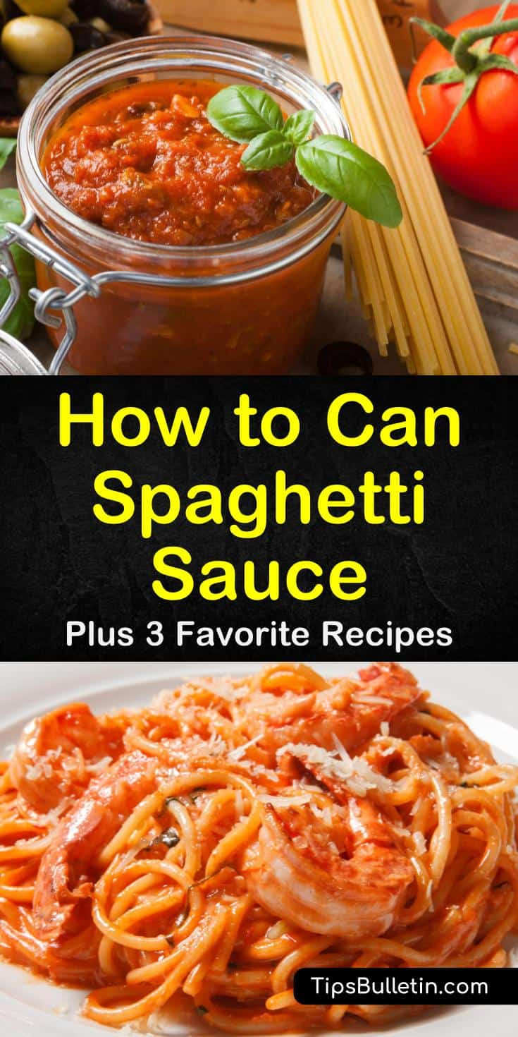 Spaghetti Sauce Canning Recipe
 Canning Spaghetti Sauce – How to Can Spaghetti Sauce