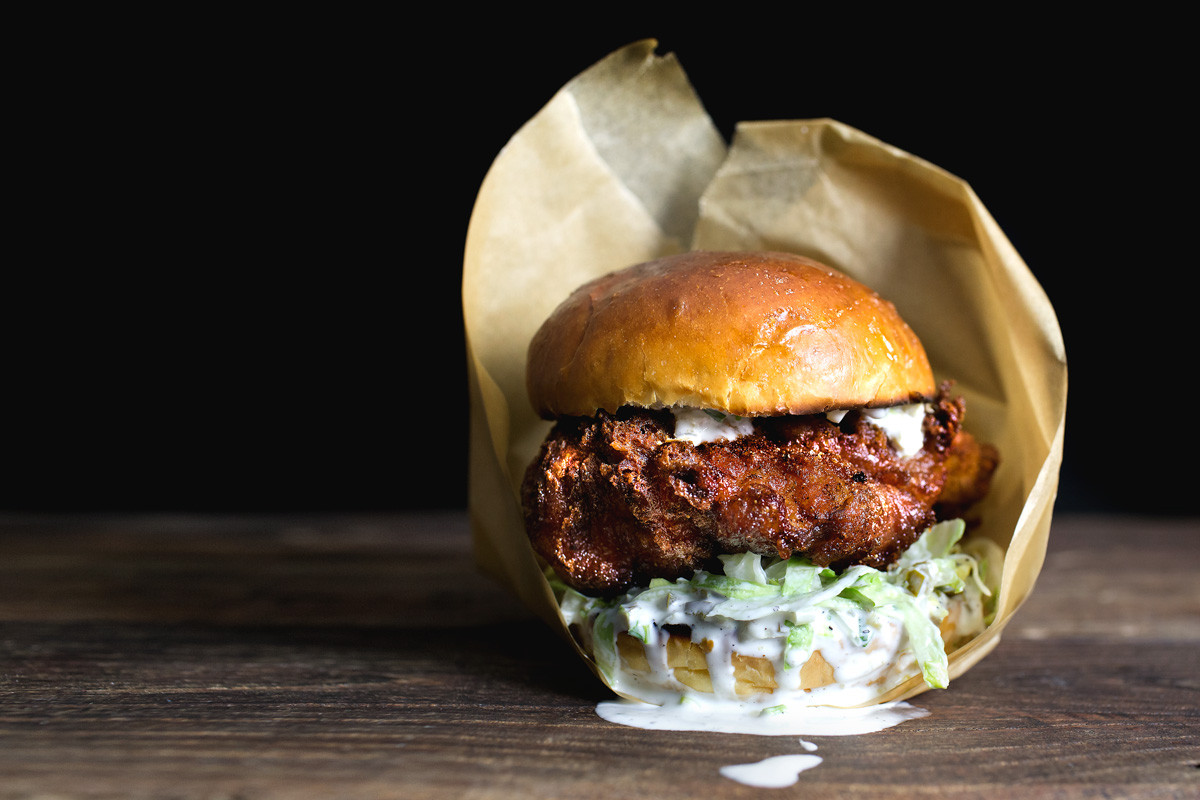 Spicy Fried Chicken Sandwich Recipe
 Lady and Pups