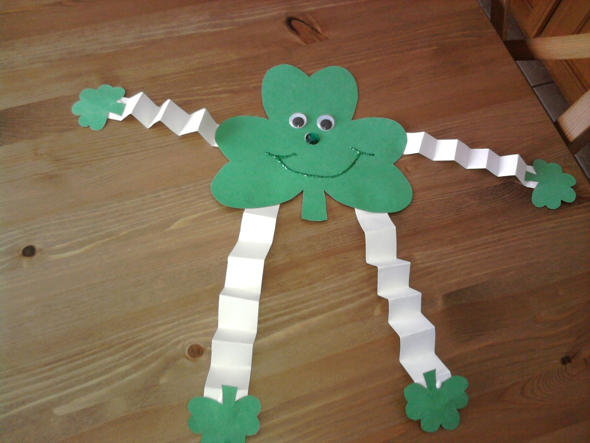 St Patrick Day Art And Crafts For Preschoolers
 St Patrick s Day Craft Shamrock Man Preschool Craft