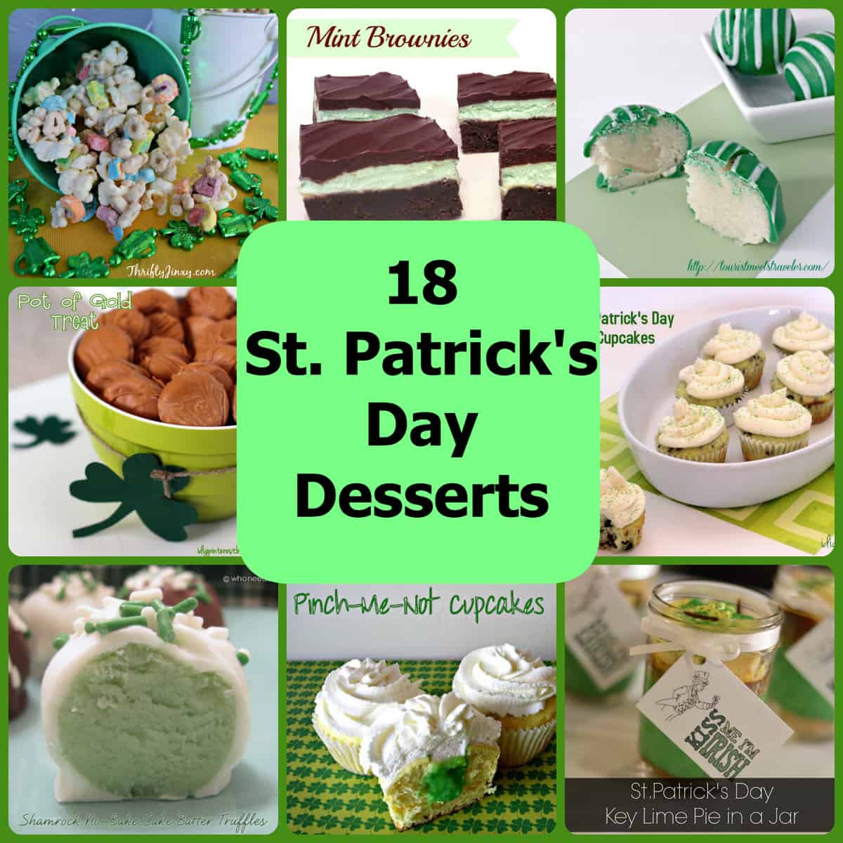 St Patrick Desserts
 18 St Patrick s Day Desserts Love Pasta and a Tool Belt