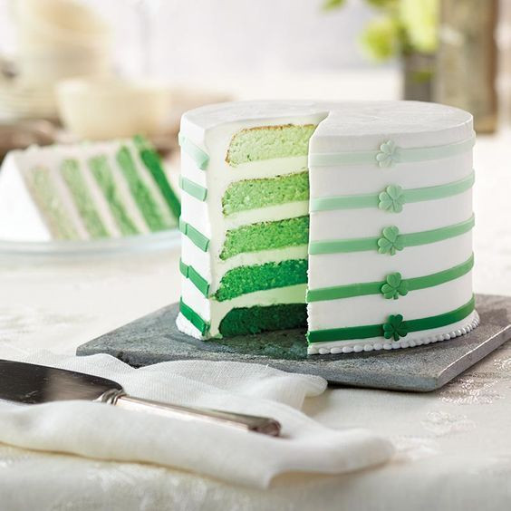 St Patrick's Day Cake Ideas
 St Patrick s Day Ombré 5 Layer Cake