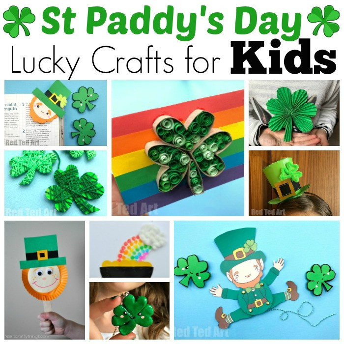 St. Patrick's Day Craft
 Easy St Patrick s Day Crafts for Kids Red Ted Art