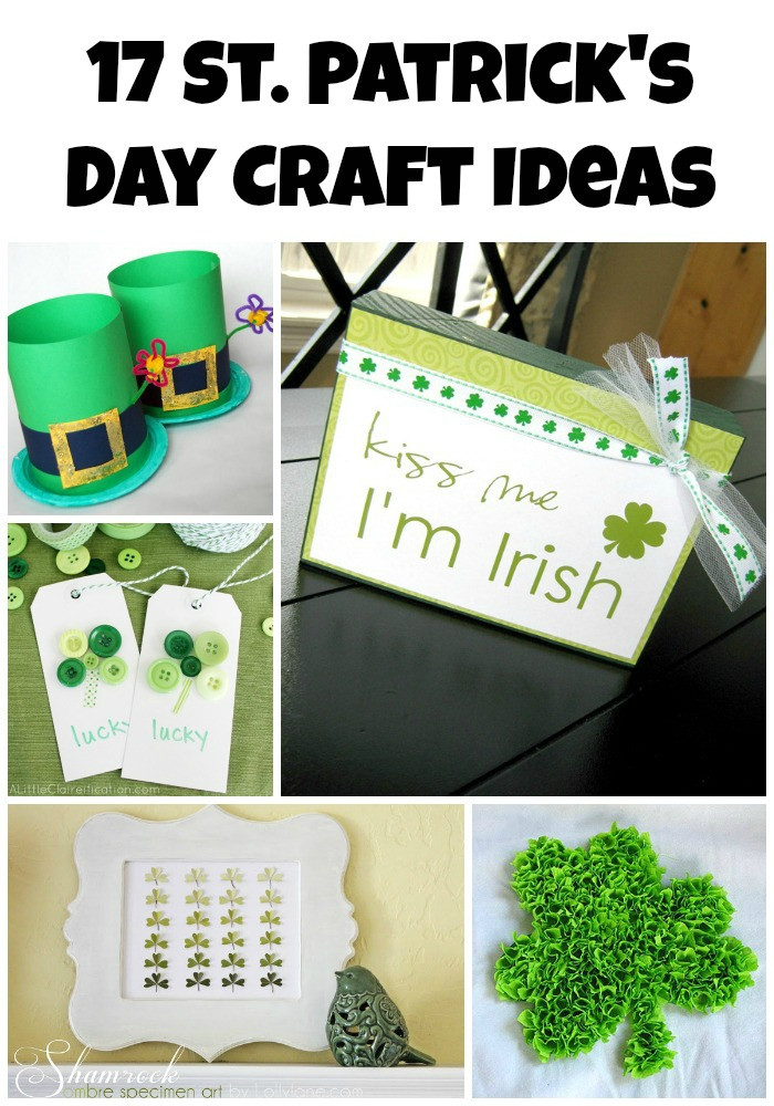 St. Patrick's Day Craft
 Seventeen Lucky St Patrick s Day Craft Ideas My