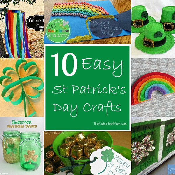 St. Patrick's Day Craft
 10 Easy St Patrick’s Day Crafts For Kids TheSuburbanMom