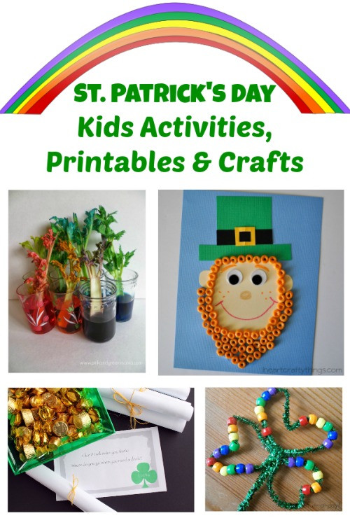St. Patrick's Day Craft
 St Patrick s Day Kids Activities Printables and Crafts