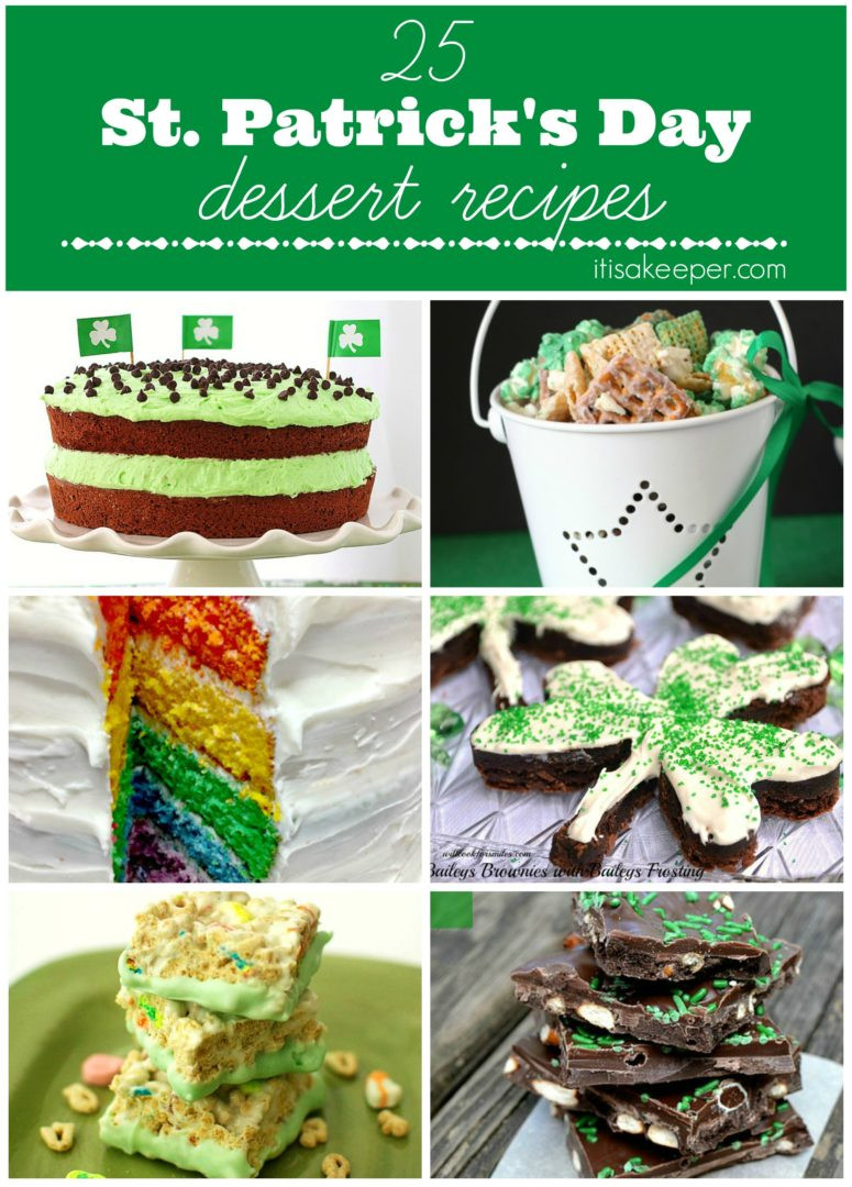 St. Patrick'S Day Desserts
 Saint Patricks Day Recipes Desserts It s a Keeper