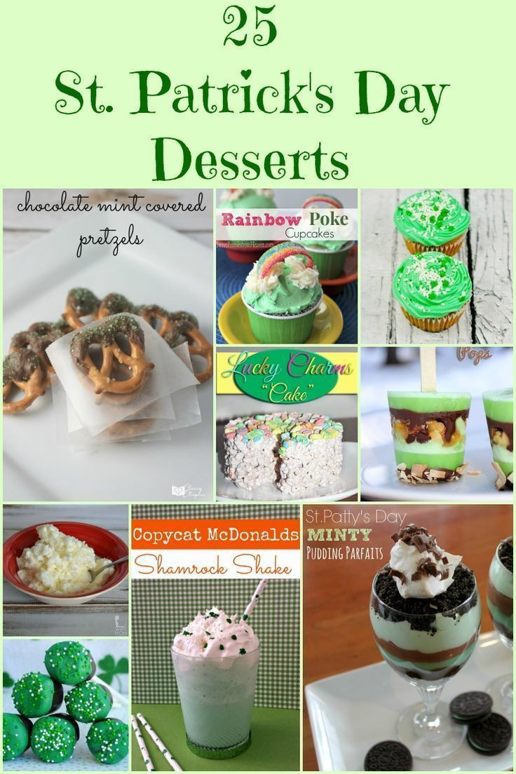 St Patrick'S Day Desserts Recipes Easy
 St Patrick’s Day Desserts in 2020