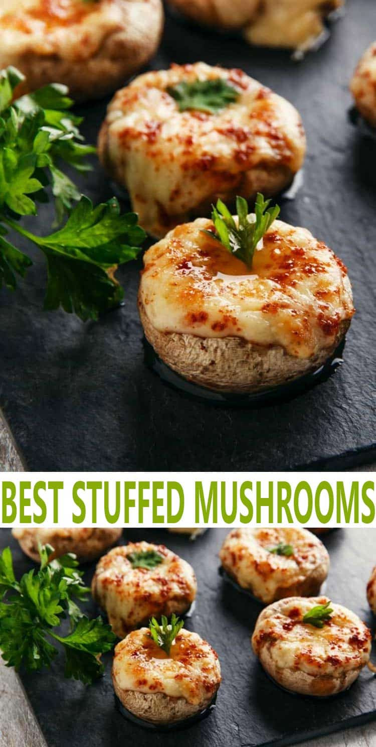 Stuffed Mushrooms Recipe
 Stuffed Mushrooms Easy Recipe with Sauteed Mushrooms