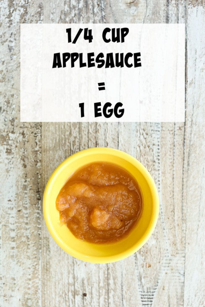Substituting Applesauce For Eggs
 Vegan Egg Substitutes from your Pantry Happy Healthy Mama