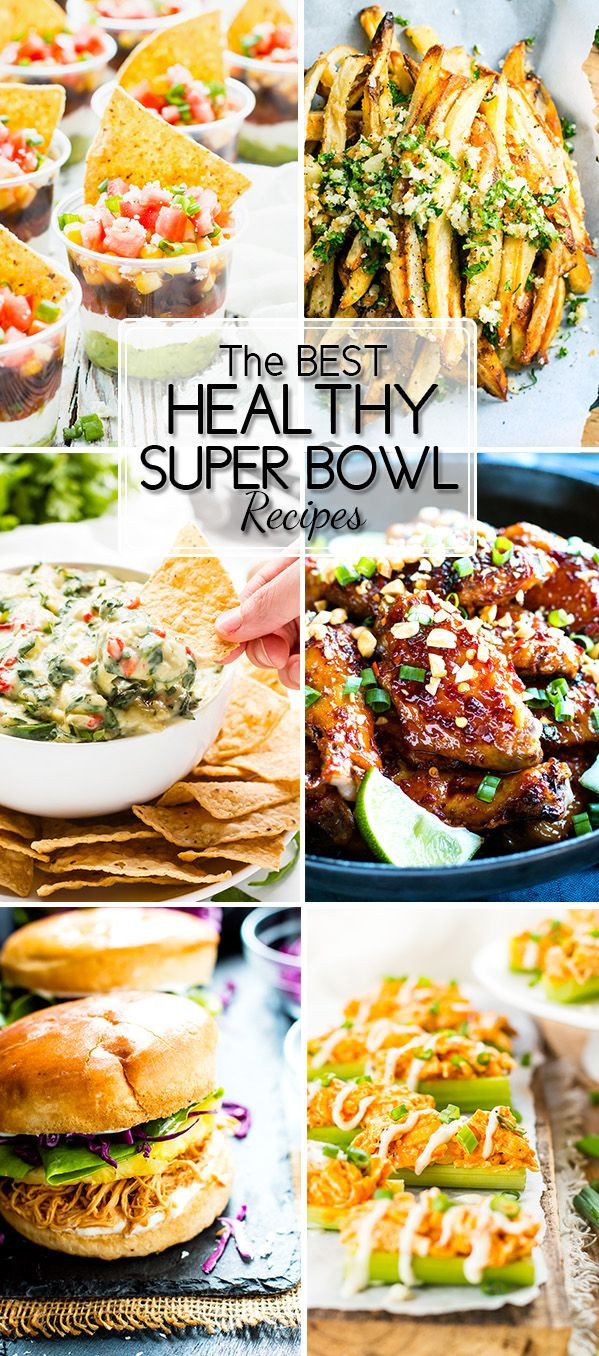 Super Bowl Healthy Appetizers
 15 Healthy Super Bowl Recipes
