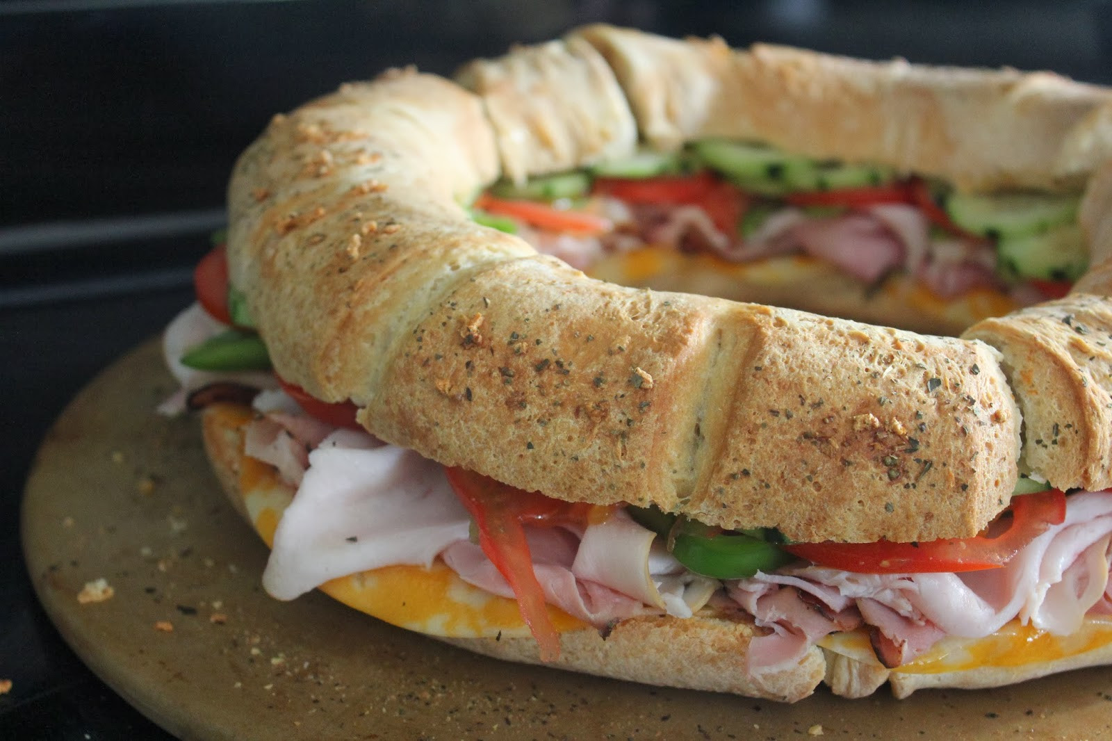 Super Bowl Sandwich Recipes
 Super Bowl Sandwich Ring Recipe Fun Cheap or Free