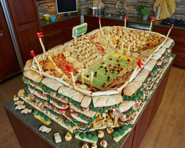 Super Bowl Sandwich Recipes
 Amazing Super Bowl Sandwich Stadiums