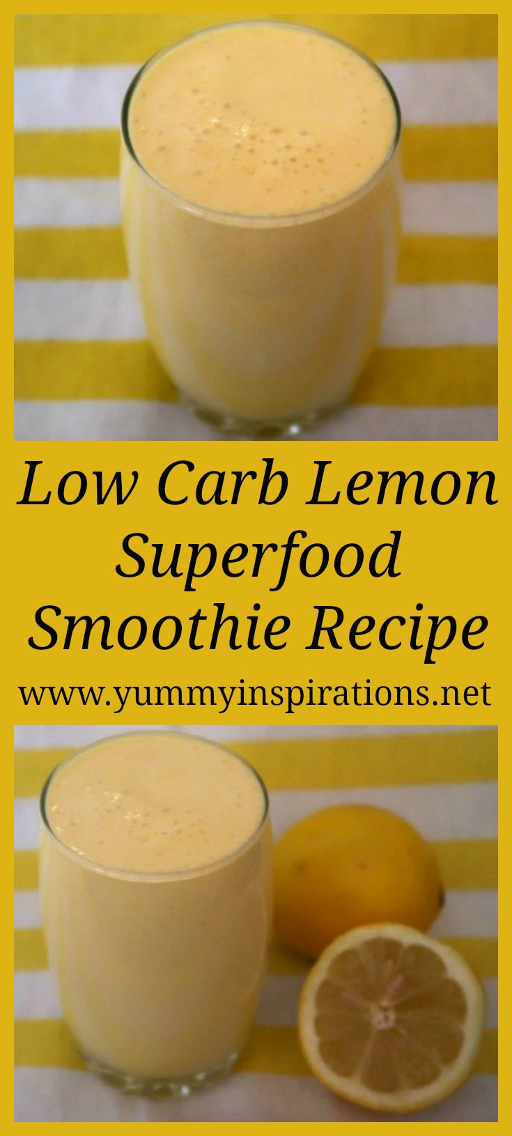 Superfood Smoothie Recipes
 Lemon Superfood Smoothie Recipe Easy Low Carb Smoothies