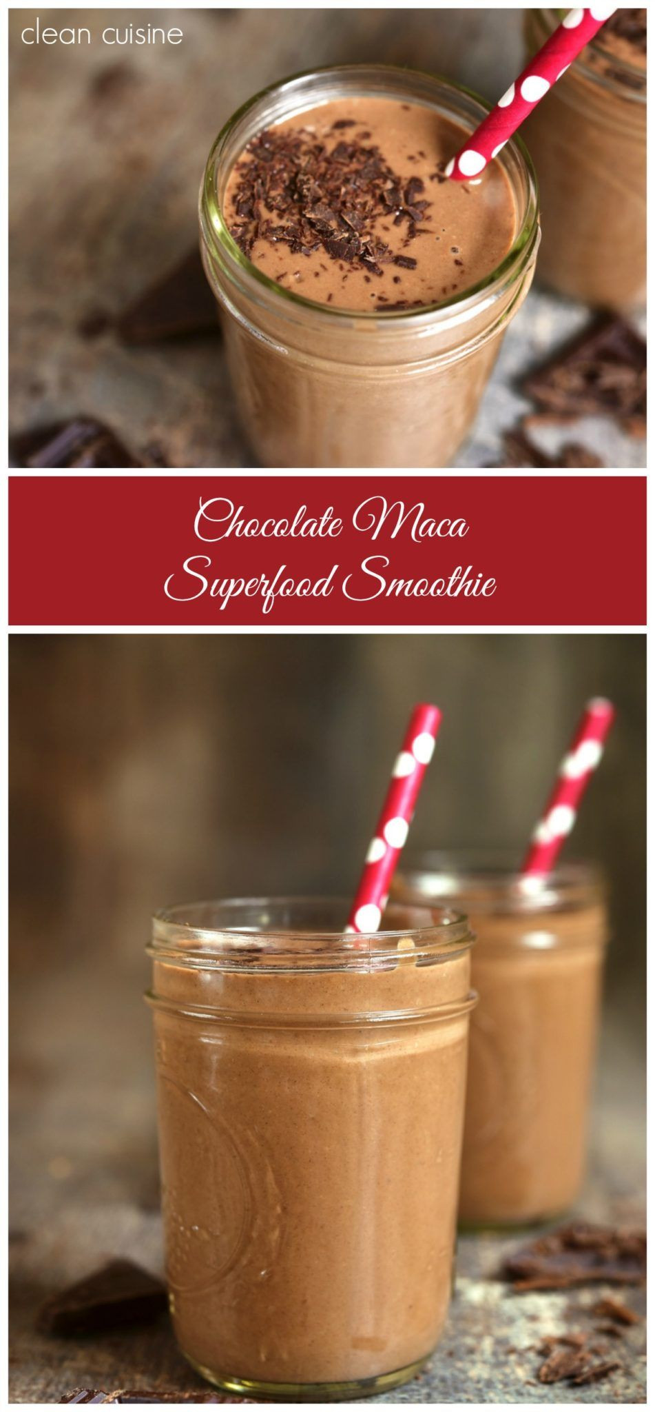 Superfood Smoothie Recipes
 Chocolate Maca Superfood Smoothie Recipe