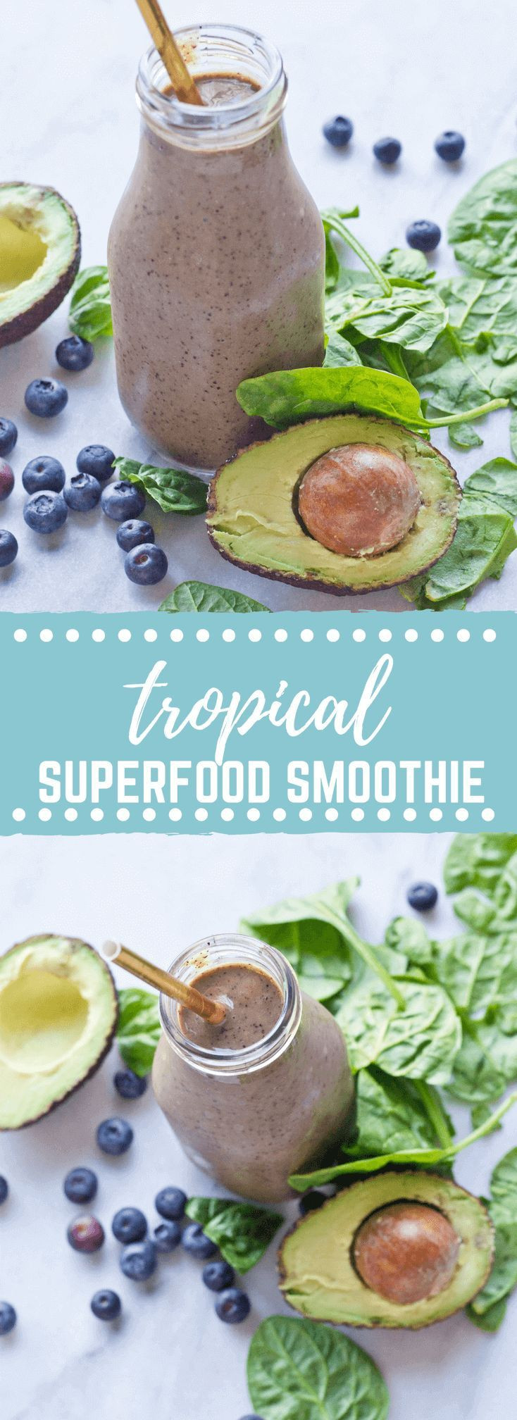 Superfood Smoothie Recipes
 Tropical Superfood Smoothie plus VIDEO Recipe