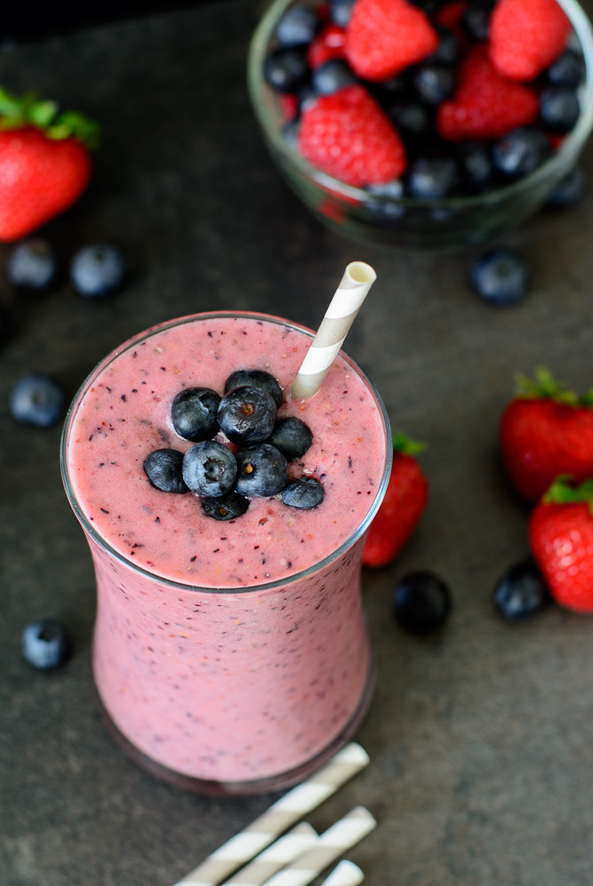 Superfood Smoothie Recipes
 Post Workout Berry Superfood Smoothie Almost Supermom