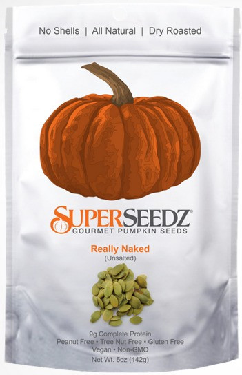 Superseedz Gourmet Pumpkin Seeds
 FREE SuperSeedz Gourmet Pumpkin Seeds Sample