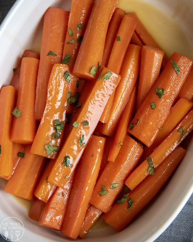 Sweet Baby Carrot
 Sweet Glazed Carrots Like Mother Like Daughter