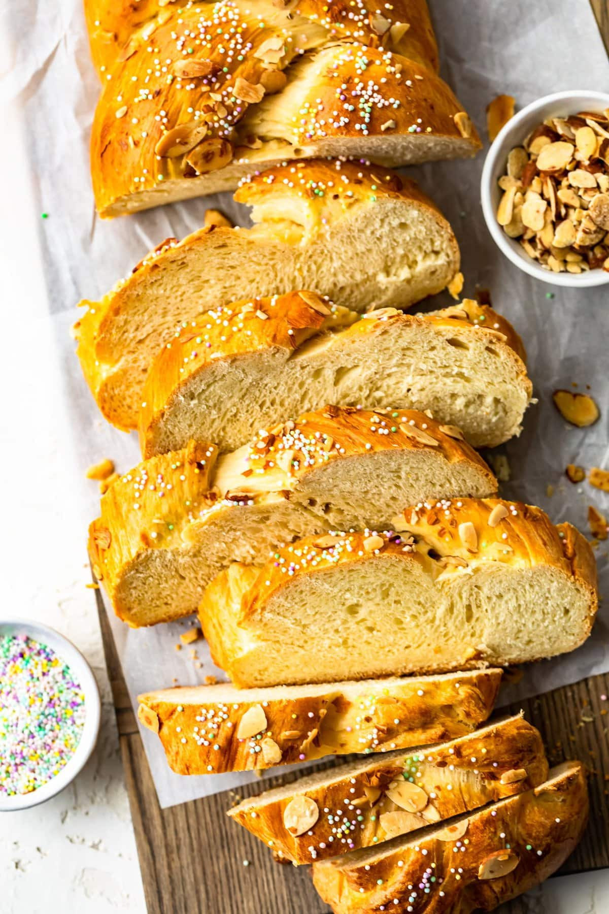 Sweet Easter Bread Recipes
 Easter Bread Recipe Orange Almond Sweet Bread VIDEO