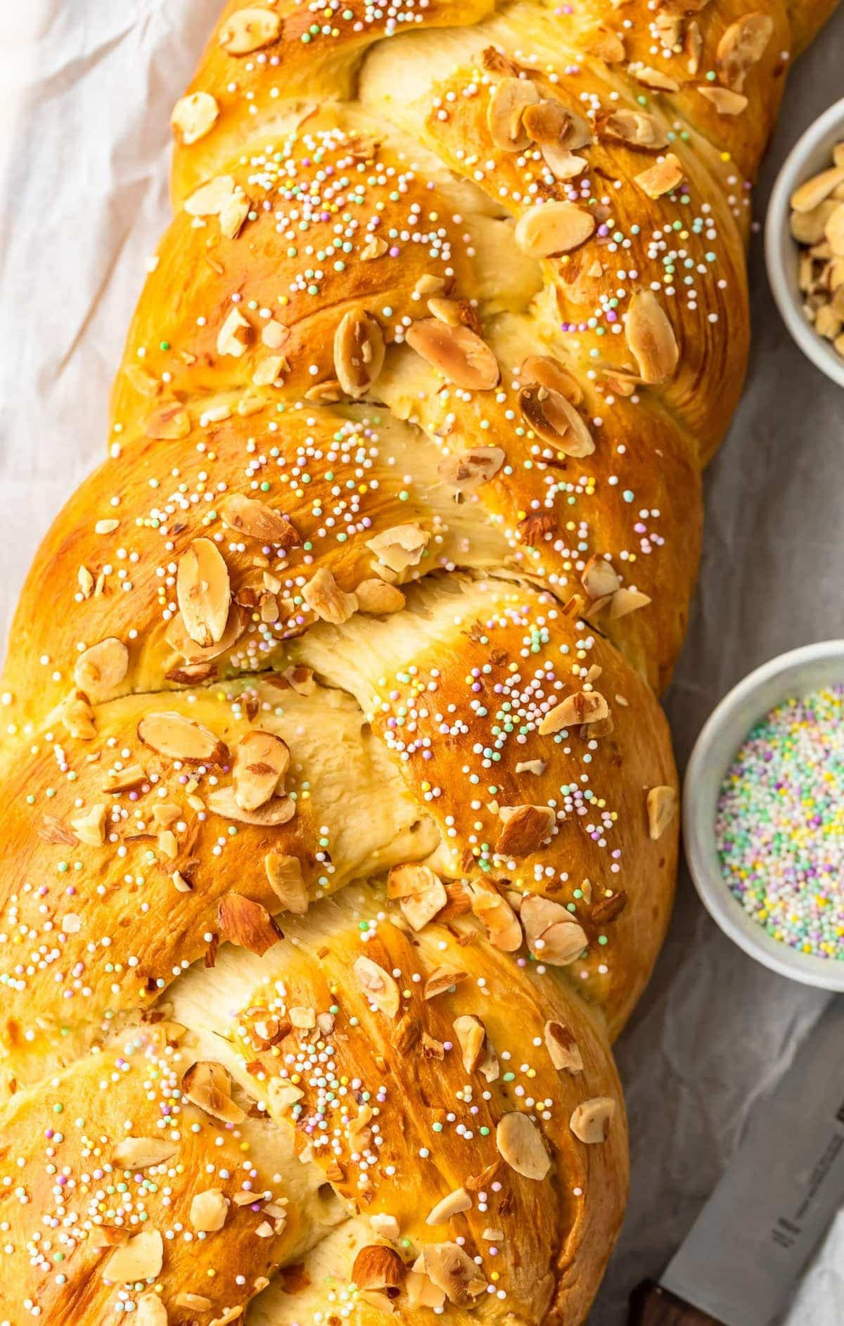 Sweet Easter Bread Recipes
 Easter Bread Recipe Orange Almond Sweet Bread VIDEO