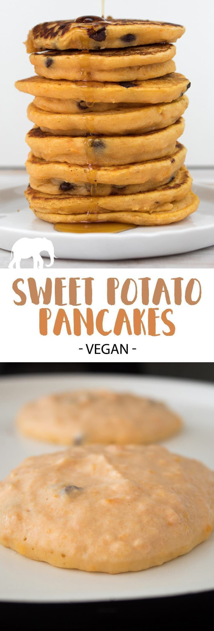 Sweet Potato Pancakes Vegan
 Recipe for delicious fluffy Vegan Sweet Potato Pancakes