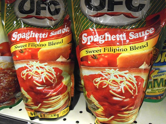 Sweet Spaghetti Sauce
 Filipino style sweet spaghetti sauce