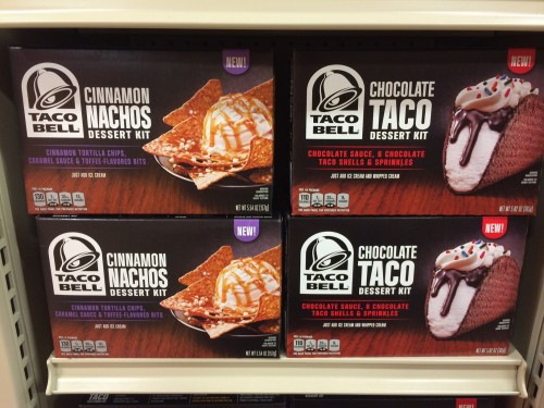 Taco Bell Dessert Menu
 And in Breaking Taco Bell News…