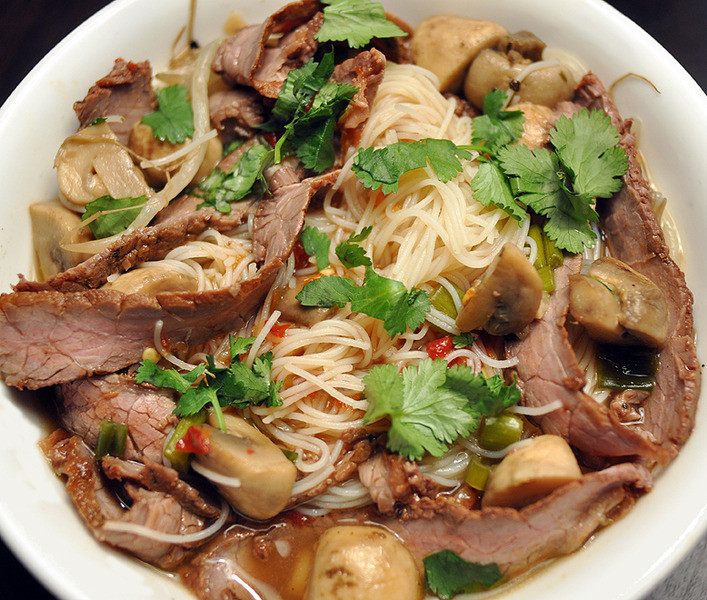 Thai Beef Noodle Soup
 Thai Style Beef Noodle Soup Recipe by Adam CookEat