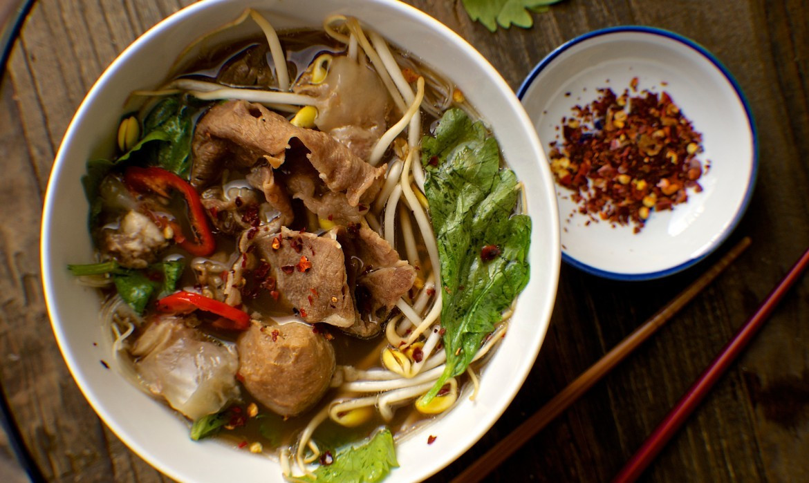 Thai Beef Noodle Soup
 Thai Boat Noodle Soup Recipe