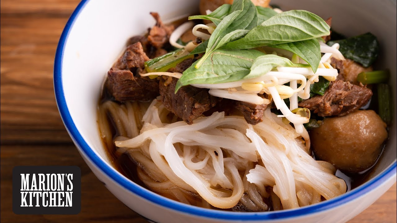 Thai Beef Noodle Soup
 How to make Thai Beef Noodle Soup Marion s Kitchen