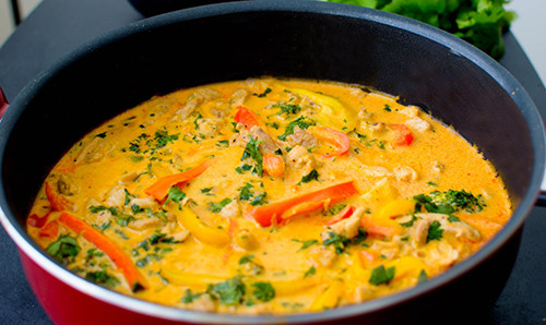 Thai Chicken Recipes With Coconut Milk
 Dairy Free Thai Red Chicken Coconut Curry
