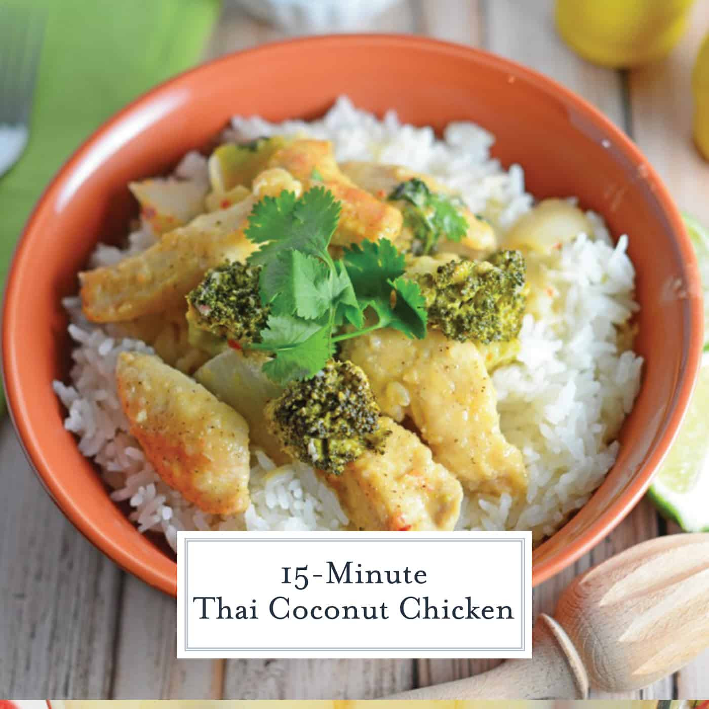 Thai Chicken Recipes With Coconut Milk
 Thai Coconut Chicken Recipe An Easy Healthy & Fast
