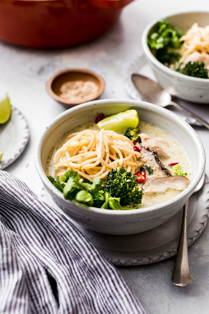 Thai Curry Chicken Soup
 Thai Green Curry Chicken Soup Recipe