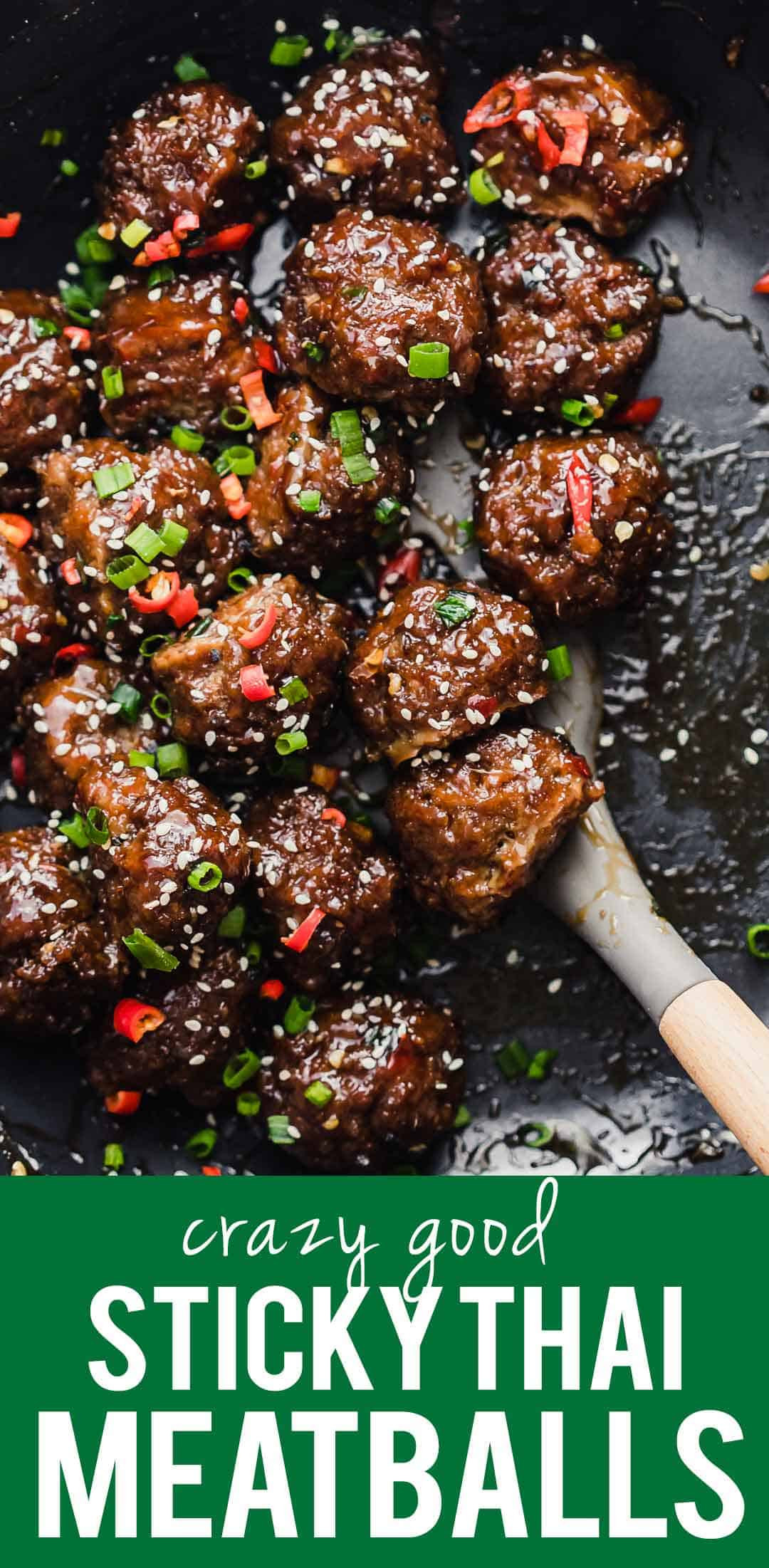Thai Food Appetizers
 Sticky Thai Meatballs Quick and Easy Party Appetizer