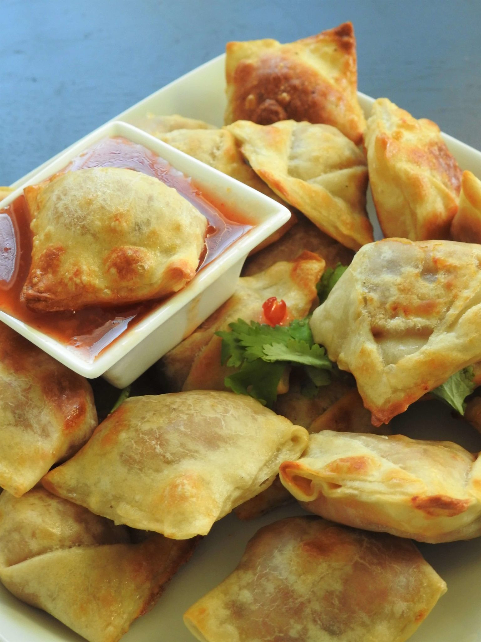 Thai Food Appetizers
 Thai Red Curry Puffs A Great Appetizer Snack or Party