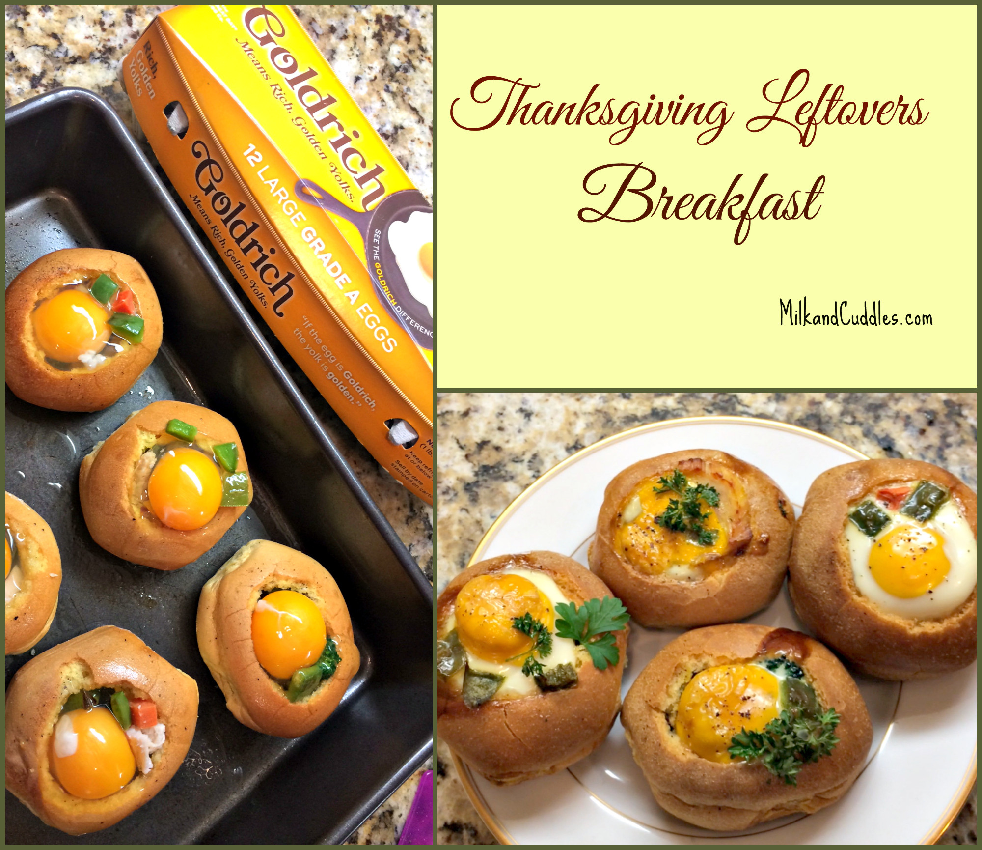 Thanksgiving Breakfast Ideas
 Thanksgiving Leftovers Breakfast Bread Bowls Everyday Best