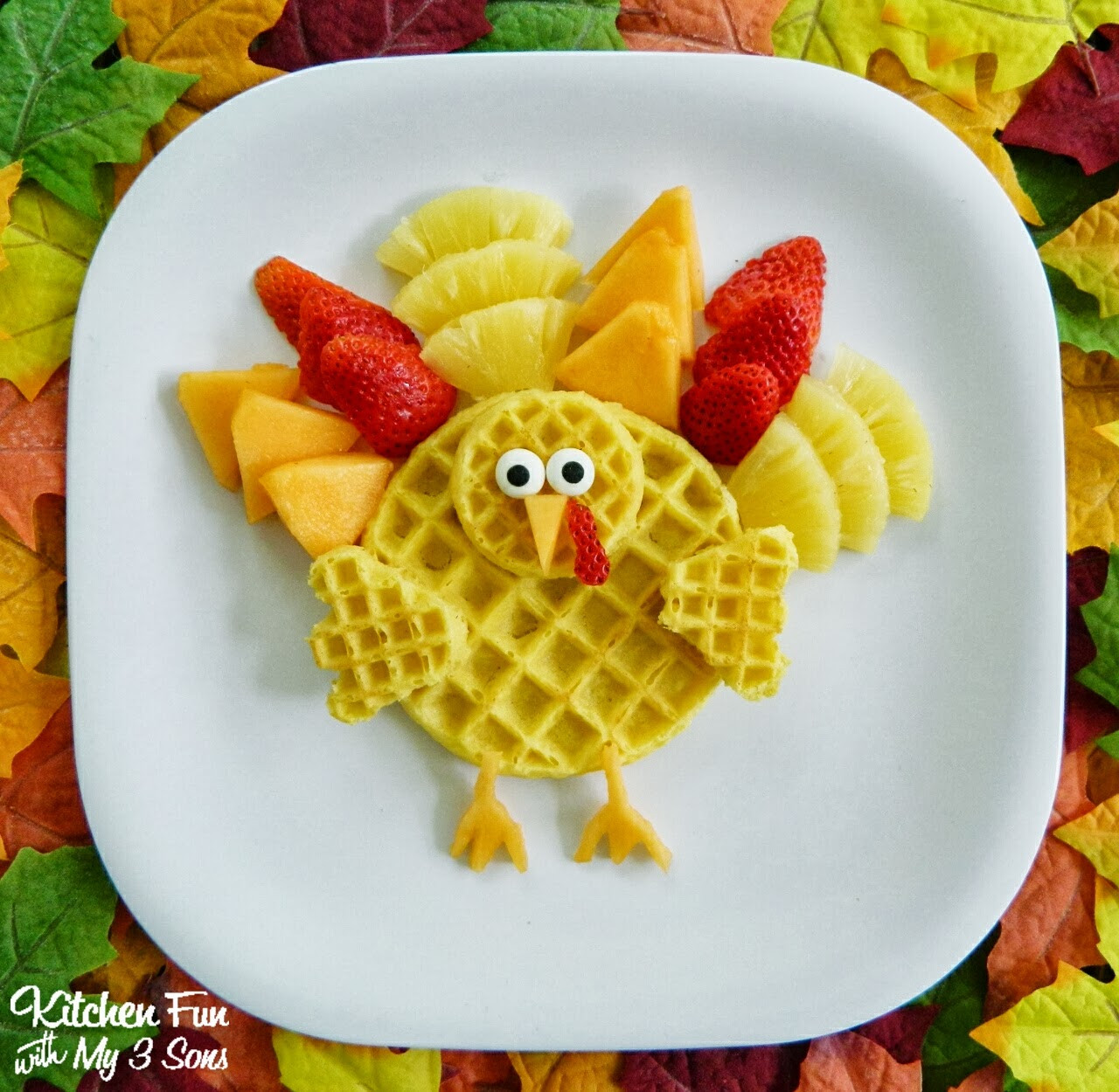 Thanksgiving Breakfast Recipes
 Turkey Breakfast Gobble Gobble up some Waffles