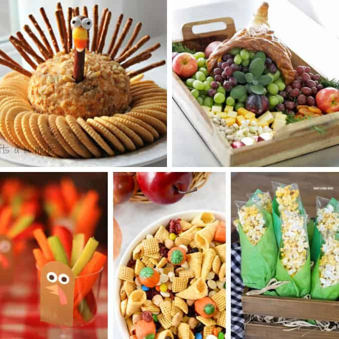 Thanksgiving Themed Appetizers
 15 FUN THANKSGIVING APPETIZERS and snacks