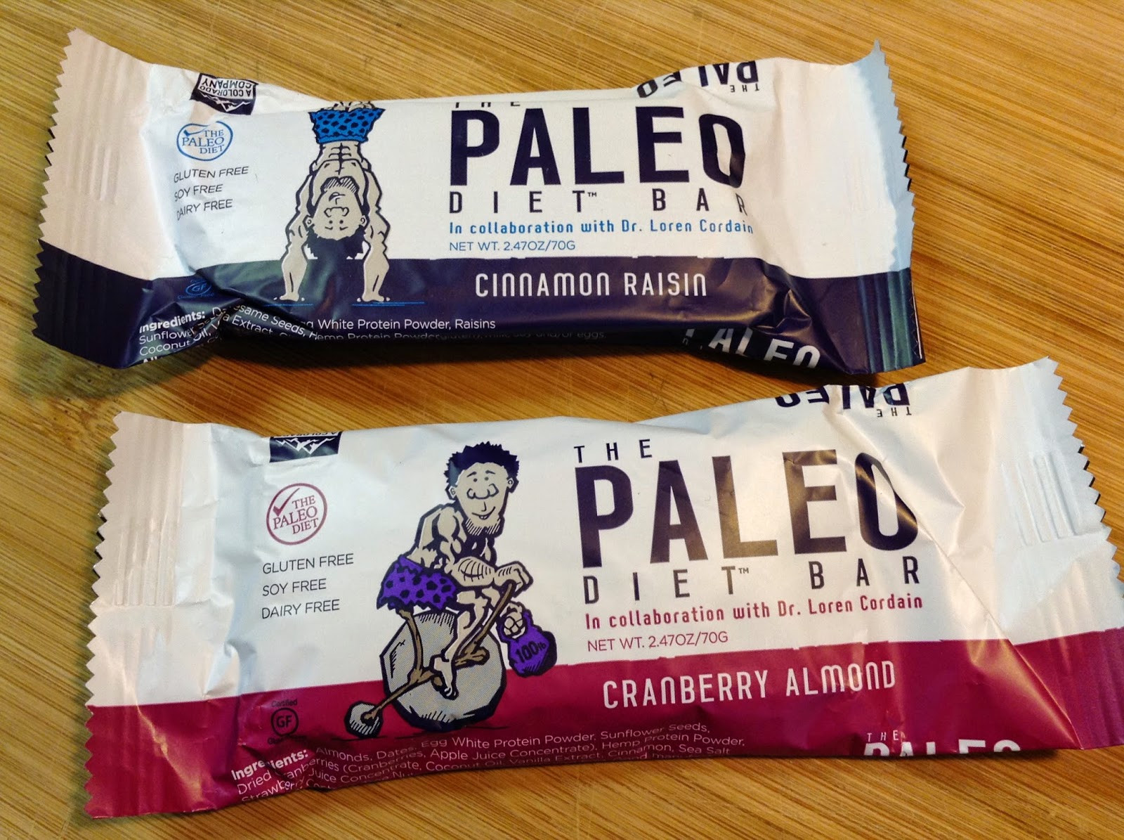 The Paleo Diet Bar
 course we were very curious about what this bar would