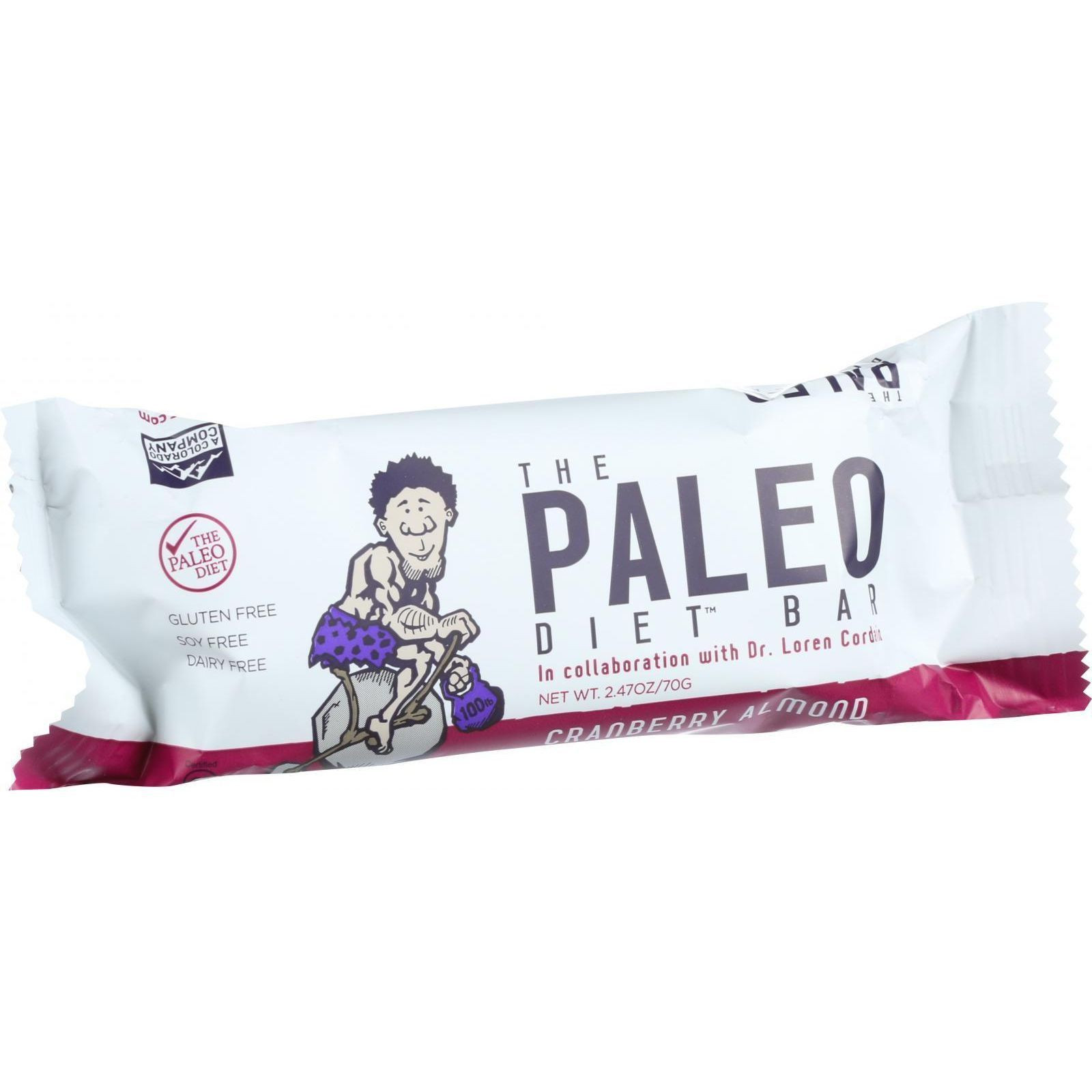 The Paleo Diet Bar
 The Paleo Diet Bar Cranberry Almond 2 47 oz Bars