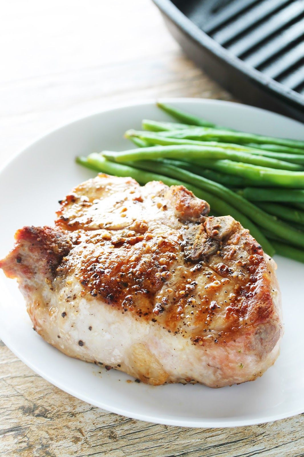 baked thick pork chops recipe