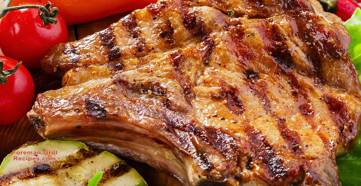 Thick Cut Pork Chops Grill
 Easy & Tasty Foreman Grill Pork Chops Recipe