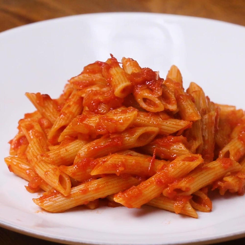 Tomato Pasta Recipe
 Penne With Tomato Sauce Pasta Recipe by Tasty