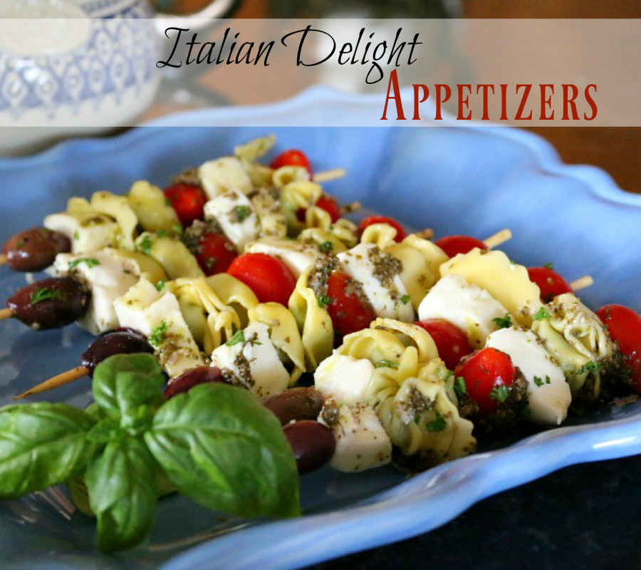 Traditional Italian Appetizers
 Italian Delight Appetizers