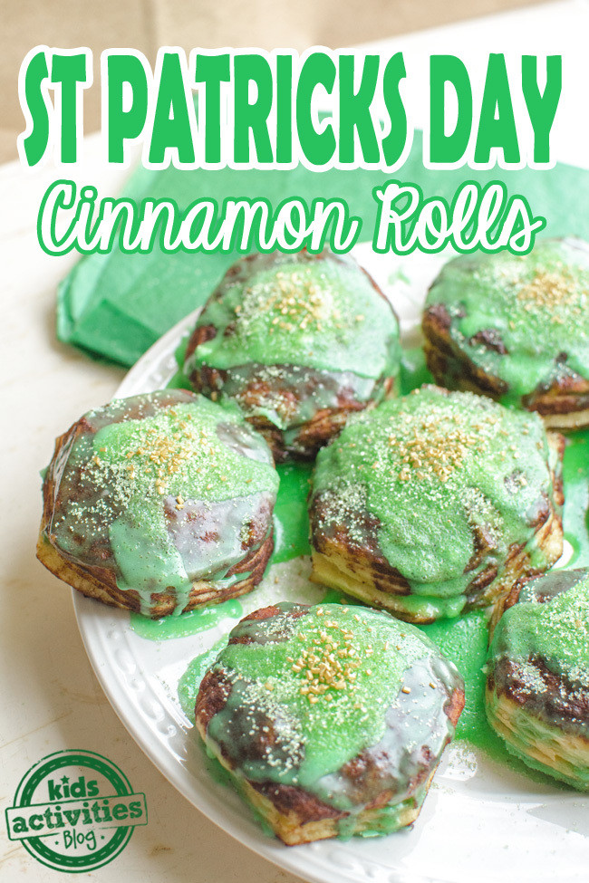Traditional St Patrick'S Day Desserts
 St Patrick s Cinnamon Rolls Recipe in 2020