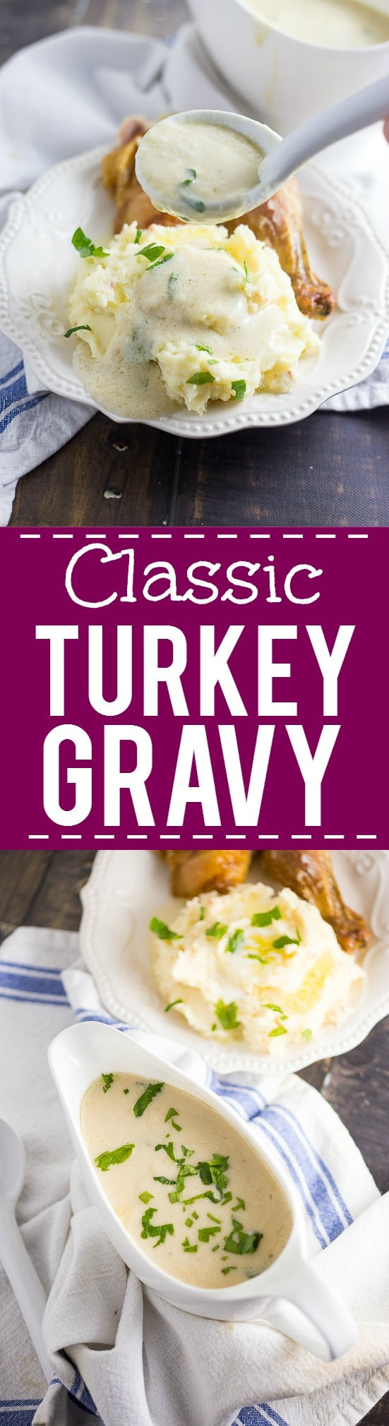 Turkey Gravy Recipes Easy
 Classic Turkey Gravy Recipe
