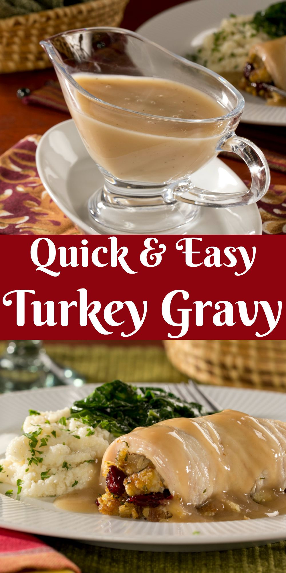 Turkey Gravy Recipes Easy
 Quick & Easy Turkey Gravy Recipe
