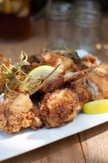 Tyler Florence Fried Chicken
 Tyler Florence gives his family fried chicken recipe a