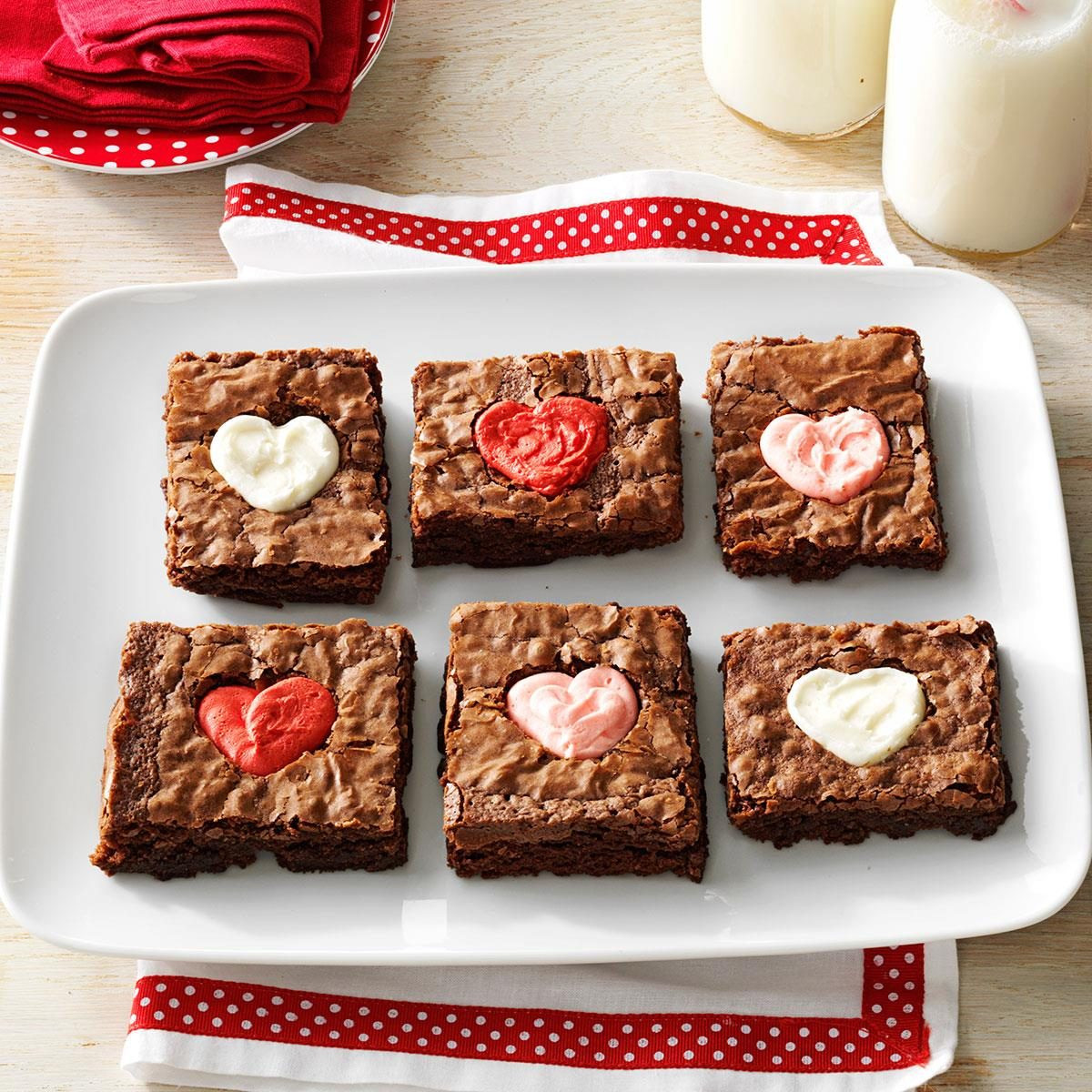 Valentine'S Day Brownies
 12 Ways to Say Happy Valentine s Day with Food