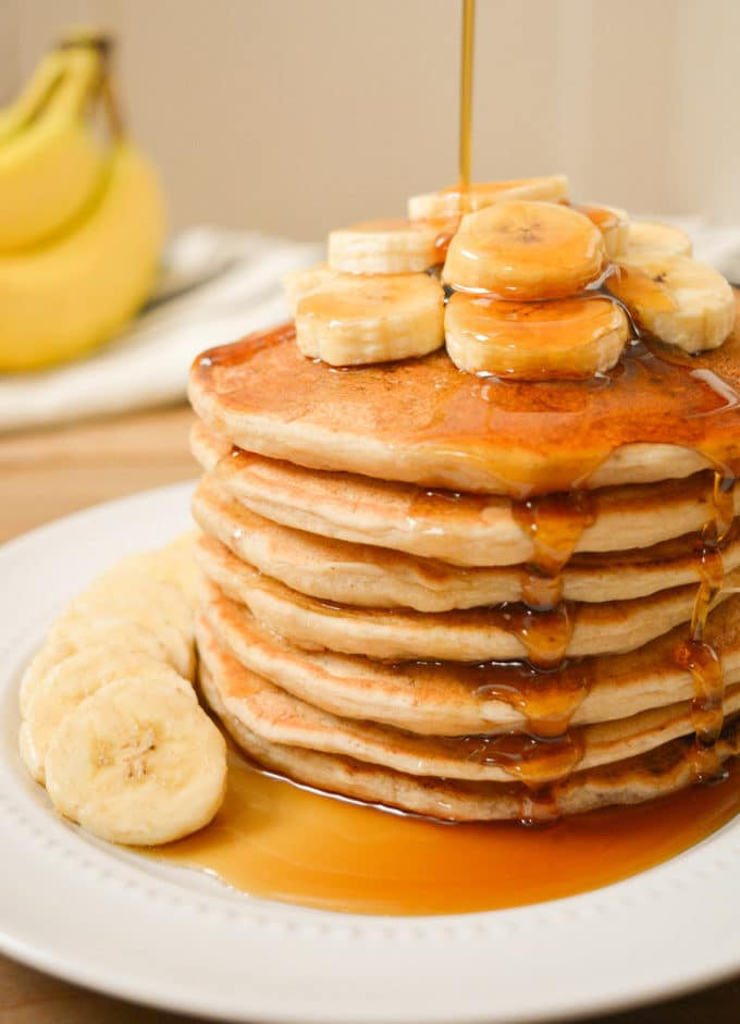 Vegan Banana Pancakes Recipes
 Vegan Banana Milk Pancakes